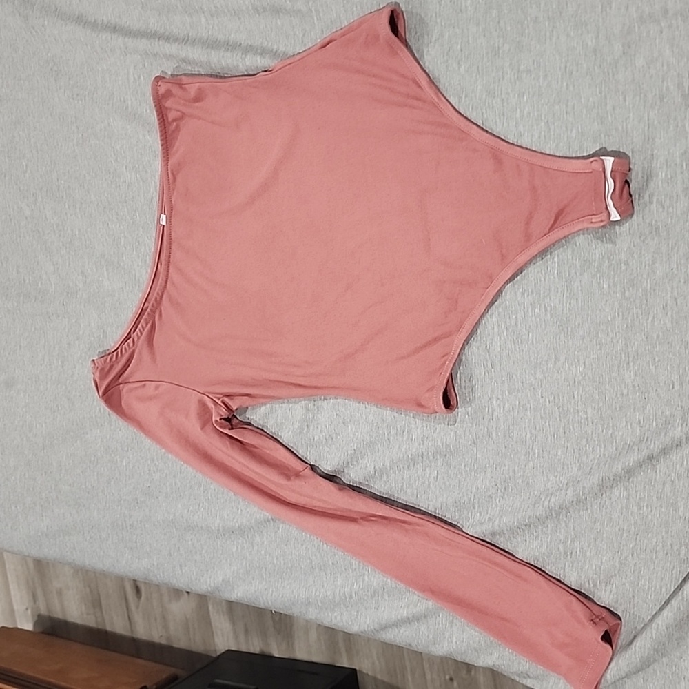 Mauve one shoulder #bodysuit #small